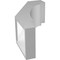 Ekena Millwork 5 1/2-in. W x 10-in. D x 18-in. H Merced Architectural Grade PVC Knee Brace BRCP055X10X18MRC - alternate 4